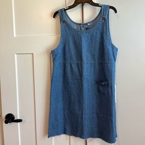 Denim dress